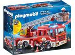 Konstruktions-Spielset PLAYMOBIL "Feuerwehr-Leiterfahrzeug (9463), My Action Heroes", bunt, Spielbausteine, Kinder, Kunststoff, Konstruktions-Spielset, Made in Germany