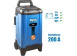 Batterie-Ladegerät GÜDE "Digital GDB 24V/12V-200", blau (blau, schwarz), B:29,5cm H:67cm T:29,7cm, Kunststoff, Metall, Ladegeräte, Batterie-Ladegerät