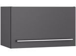 Klapphängeschrank KOCHSTATION "KS-Bern2", grau (anthrazit, anthrazit), B:60cm H:35,2cm T:34,9cm, Holzwerkstoff, Schränke, Klapphängeschrank, Breite 60 cm, 1 Klappe
