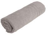 Duschtuch WEWO FASHION "9518DT", grau (lightgrau), B:70cm L:140cm, Frottee, Frottee, Handtücher, Duschtuch, saugstark