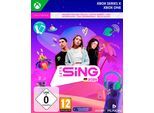 RAVENSCOURT Spielesoftware "Let's Sing 2025 German Version", transparent (ohne farbbezeichnung), Xbox One, Spielesoftware, Spielesoftware