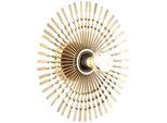 BRILLIANT Wandleuchte "Mendoza", gold, 1, Ø 33cm H: 33cm, 1 Stk., Leuchten, Wandleuchte 33cm gold, Wandleuchte