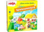 Spiel HABA "Meine ersten Spiele - Spielesammlung", bunt, Spiele, Kinder, Holz, Pappe, Spiel, Made in Germany