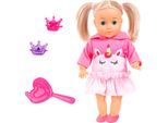 Stehpuppe BAYER "Little Love, Charlene 33 cm", rosa, Puppen, Kinder, Kunststoff, Stehpuppe, mit Schlafaugen und Babygeräuschen