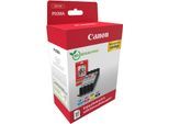 CANON Tintenpatrone "CLI-581 BK/C/M/Y Tinte + Fotopapier Value Pack", bunt (schwarz, cyan, magenta, gelb), Tintenpatronen, Tintenpatrone