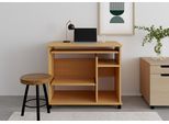 Computertisch VOGL MÖBELFABRIK "Compi", braun (buchefarben), B:90cm H:76cm T:50cm, Tische, Computertisch