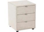 Nachtkonsole JOCKENHÖFER GRUPPE "Lore", beige (beige 427, 07), H:53cm T:45cm, Sideboards, Nachtkonsole