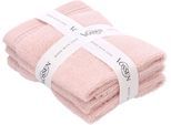 Seiftuch VOSSEN "Detox Time", rosa (pearl skin), B:30cm L:30cm, Waffelpiqué, Baumwolle, Handtücher, Seiftuch, Waffelpiqué Bordüren