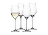 Champagnerglas SPIEGELAU "Champagnergläser Style 310 ml 4er Set transparent", bunt (transparent), 4 tlg., Glas, Trinkgefäße, Champagnerglas