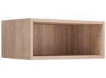 Hängeregal WIHO KÜCHEN "Flexi2", braun (sonoma eiche), B:50cm, Regale, Hängeregal, Breite 50 cm