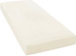 Spannbettlaken JANINE "ELASTIC 5002", beige (leinen), L:200cm, Jersey-Elasthan, Obermaterial: 95% Baumwolle, 5% Elasthan, Bettlaken, Spannbettlaken, für Matratzen bis 35 cm Höhe, 95% Baumwolle, hochwertig, langlebig