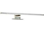 LED Spiegelleuchte SAPHIR "Quickset LED-Aufsatzleuchte für Spiegel o. Spiegelschrank, Chrom Glanz", grau (chromfarben), B:30cm H:3,5cm T:7cm, Leuchten, LED Spiegelleuchte, Badlampe 30 cm breit, Lichtfarbe kaltweiß, Kunststoff, 480 LM, 6500K