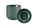 Schale SELTMANN WEIDEN "Foodbowl Terra ø 20,4 cm 6er Set", grün (moosgrün), L:20,4cm, Schüsseln, Schale
