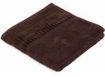 Handtücher GÖZZE "BIO Frottier", braun, B:50cm L:100cm, Walkfrottier, Obermaterial: 100% Baumwolle, Handtücher, Handtücher, im Set, Bio-Baumwolle, Pastell Farben, mit geschorener Bordüre