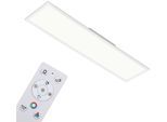 BRILONER LEUCHTEN LED Panel "7154016 Colour", weiß, Leuchten, Deckenlampe, 119,6x29,6x6,5cm, Weiß, 40W, Wohnzimmer, Schlafzimmer, LED Panel