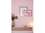 Bild "Denise", orange (farbe rahmen: schwarz, farbe bild(er): orange, pink), B:30cm H:40cm, Acrylglas, Holz, Papier, LEGER HOME BY LENA GERCKE, Bilder, Bild, HD Premium Poster-Druck inkl. Holzrahmen