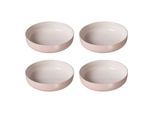 Schale RITZENHOFF & BREKER "Schalen Jasper ø 19.0 cm 4er Set", rosa, L:19cm, Schüsseln, Schale