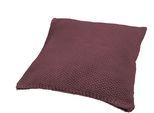 Kissenhülle PRIMERA "Kissenhülle Strick", rot (marsala), B:50cm L:50cm, Polyacryl, Obermaterial: 100% Polyacryl, Kissenbezüge, Kissenhülle, in trendigen Farben