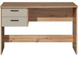 Schreibtisch BEGA OFFICE "BxHxT 120x77x50 cm", artisan eiche, kaschmir, artisan eiche, artisan eiche, B:120cm H:77cm T:50cm, Tische, Schreibtisch, Breite 120cm, Vollauszug für Schubkästen