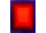 Leinwandbild KARE DESIGN "Leinwandbild Tendency Blush", bunt (farbe bild(er): blau, rot), B:120cm H:160cm T:3,5cm, Bilder, Leinwandbild