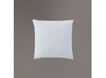 Kissenbezug IRISETTE "Lumen 8129", blau (sky), B:40cm L:40cm, Interlock-Jersey, Obermaterial: 100% Baumwolle, Kissenbezüge, Kissenbezug, hochwertig und traumhaft weich