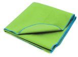 Sporthandtuch SETEX "SETEX Sporttuch aus Evolon", bunt (limette, blau), B:50cm L:100cm, Evolon, Obermaterial: 70% Baumwolle, 30% Polyamid, Handtücher, Sporthandtuch, Komfort & Haltbarkeit: Hypoallergenes Evolon - sanft zur Haut