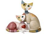 Sammelfigur GOEBEL "Figur R. Wachtmeister -Vivien e Peppie", bunt, B:9cm H:14cm T:16cm, Porzellan, Dekofiguren, Sammelfigur