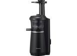 PANASONIC Slow Juicer "MJ-L501KXE", schwarz (matt, schwarz), B:18,5cm H:42,7cm T:17,6cm, Entsafter, Slow Juicer