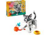 Konstruktionsspielsteine LEGO "Graue Katze (31163), LEGO Creator", bunt, Spielbausteine, Kinder, Kunststoff, Konstruktionsspielsteine, Made in Europe