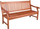 Gartenbank GARDEN PLEASURE "NEW JERSEY", braun (braun, holzoptik), B:158cm H:90cm T:68cm, Holz, Sitzbänke, Gartenbank, BxTxH: 158x68x90 cm