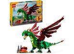 Konstruktionsspielsteine LEGO "Grüner Drache (31161), LEGO Creator", bunt, Spielbausteine, Kinder, Kunststoff, Konstruktionsspielsteine, Made in Europe