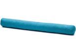 Bodenkissen GÖZZE "Darco" Gr. 1, blau (petrol, unifarben), B:10cm L:90cm, Polyester, Dekokissen_Sitzkissen_Kissenhüllen, Bodenkissen