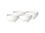 Schale VILLEROY & BOCH "French-Bols For Me 750 ml 4er Set weiß", weiß, Schüsseln, Schale