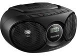 PHILIPS Radio "AZ215S", schwarz, B:25,2cm H:12,4cm T:23,2cm, Radios, Radio