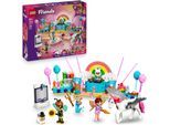 Konstruktionsspielsteine LEGO "Kostümparty mit Einhorn und Fee (42661), LEGO Friends", bunt, Spielbausteine, Kinder, Kunststoff, Konstruktionsspielsteine, Made in Europe