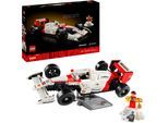 Konstruktionsspielsteine LEGO "McLaren MP4/4 & Ayrton Senna (10330), LEGO Icons", bunt, Spielbausteine, Kinder, Kunststoff, Konstruktionsspielsteine, Made in Europe