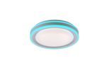 JUST LIGHT Deckenleuchte "SPHERIC", weiß, 2, Ø 4cm, 1 Stk., Leuchten, LED, CCT - über Fernbedienung, RGB-Rainbow, dimmbar über Fernbedienung, Deckenleuchte