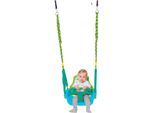 Babyschaukelsitz HAPPY PEOPLE "3in1 Schaukel Joylissimo", blau, Schaukelsitze, Baby, bis 100 kg, Kunststoff, Babyschaukelsitz, B:44cm H:51cm T:30cm