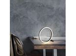 JUST LIGHT Tischleuchte "RITUS", grau (anthrazit), 1, Ø 2,9cm, 1 Stk., Leuchten, LED, dimmbar über Touchdimmer, Tischleuchte