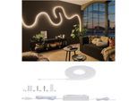 PAULMANN LED-Streifen "MaxLED Flow Basisset 3m Warmweiß 37W", weiß, Gesamtlänge 5,87m, Lichterketten, LED-Streifen