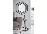 Dekospiegel OTTO HOME "Zandvoort", schwarz, B:64,5cm H:70,5cm T:2cm, Metall, Spiegel, Dekospiegel, Wandspiegel, Topseller