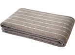 Duschtuch DYCKHOFF "Nadelstreifen", braun (taupe), B:70cm L:140cm, Walkfrottee, Obermaterial: 100% Baumwolle, Handtücher, Duschtuch, mit eingewebten Nadelstreifen