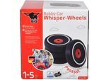 Rutscherauto BIG "BIG Bobby Car Whisper Wheels", schwarz, Rutschautos, Kinder, Kunststoff, Rutscherauto, Passend für alle BIG Bobby Car Classic, Made in Germany