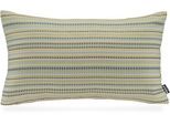 Dekokissen H.O.C.K. "Jordi", grün (grün, gestreift), B:50cm H:10cm L:30cm, Polyester, Dekokissen_Sitzkissen_Kissenhüllen, Dekokissen