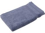 Gaestehandtuecher GÖZZE "Monaco", blau (dunkelblau), B:30cm L:50cm, Walkfrottier, Obermaterial: 100% Baumwolle, Handtücher, Gaestehandtuecher, im Set, Uni Farben, mit gewellter Bordüre