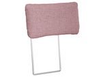 Kopfstütze HOME AFFAIRE "Belfort", rosa (altrosa), B:50cm H:25cm T:10cm, Luxus-Microfaser (100% Polyester), Luxus-Microfaser Vintageoptik(100% Polyester), Struktur fein ( 100% Polyester), Scheuertouren pro Qualität: Luxus-Microfaser: 30.000; Struktur fein: >45.000; Luxus-Microfaser Vintageoptik: 28.000, Pilling pro Qualität: Luxus-Microfaser: 3-4; Struktur: 4; Luxus-Microfaser: 3-4. , Polsteraufla