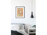 Bild KOMAR "ABC Animal Q", bunt (farbe bild(er): bunt), B:40cm H:50cm, Holz, Papier, Bilder, Bild, Wandbild zur Dekoration - ohne Rahmen