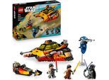 Konstruktionsspielsteine LEGO "The Force Burner Snowspeeder (75414), LEGO Star Wars™", bunt, Spielbausteine, Kinder, Kunststoff, Konstruktionsspielsteine, Made in Europe