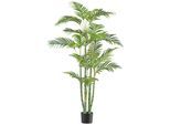 Kunstpalme CREATIV GREEN "Bambuspalme", grün, H:155cm, Kunststoff, Kunstpflanzen, Kunstpalme, mit zahlreichen Wedeln