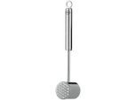 Fleischhammer RÖSLE, silber (edelstahlfarben), Edelstahl 18/10, Fleischklopfer, Fleischhammer, Hammer zum Klopfen von Fleisch, Edelstahl 18/10, spülmaschinengeeignet